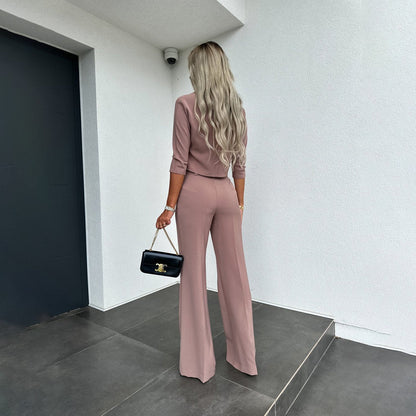 Lotte - Stijlvolle Tweedelige Set - Casual Comfort en Elegantie - Voor Dames - Herfstcollectie
