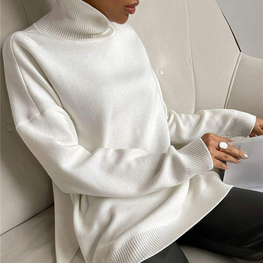 Zara - Coltrui met Zijsplitten - Ademend en Comfortabel - Voor Dames - Herfst/Winter