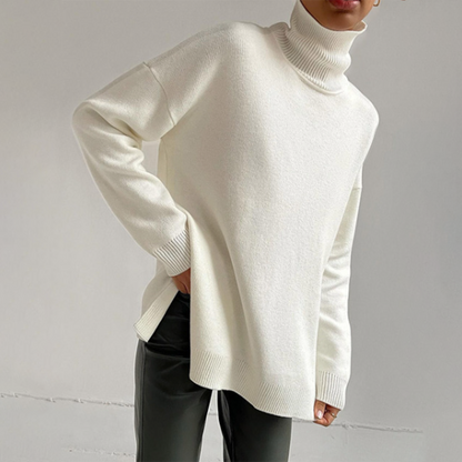 Zara - Coltrui met Zijsplitten - Ademend en Comfortabel - Voor Dames - Herfst/Winter