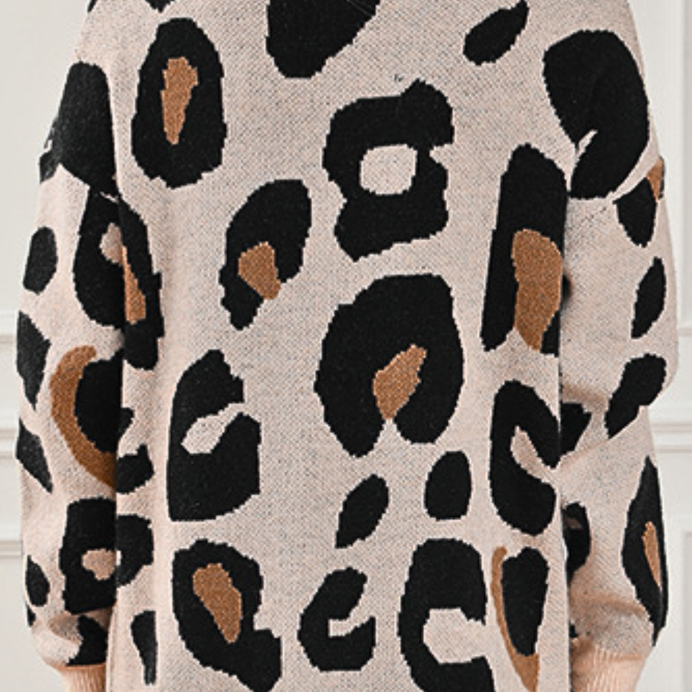 Lotte - Luipaardprint Vest - Stijlvol en Comfortabel - Voor Dames - Geschikt voor Elk Seizoen