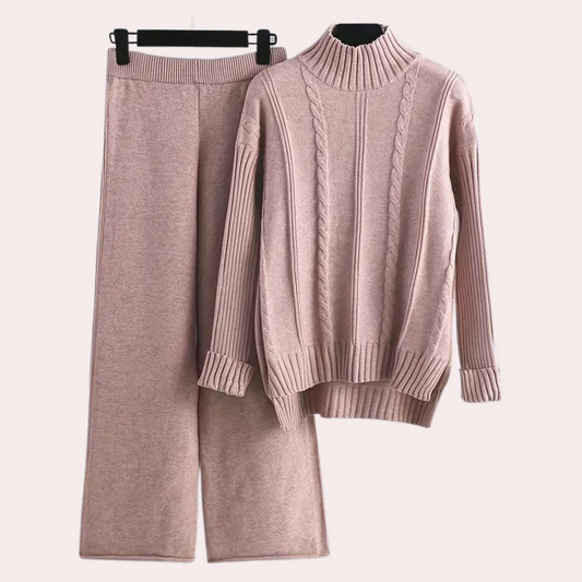 Livia - Gehaakte Winterset - Comfortabele Pasvorm - Voor Dames - Perfect voor Koude Dagen