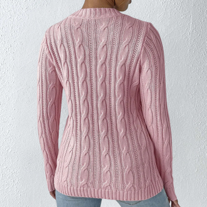 Emma - Minimalistische Trui - Comfortabele Pasvorm - Voor Dames - Het Hele Jaar Door